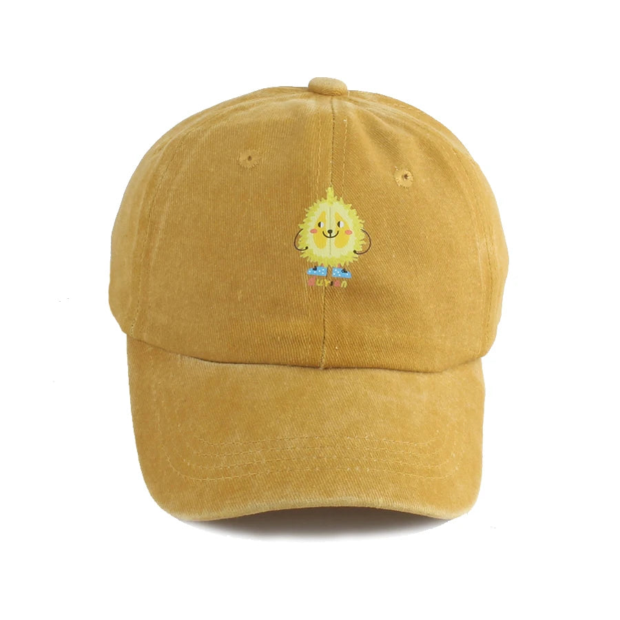 Kids Cartoon Adjustable Baseball Cap Baby Girl Boy