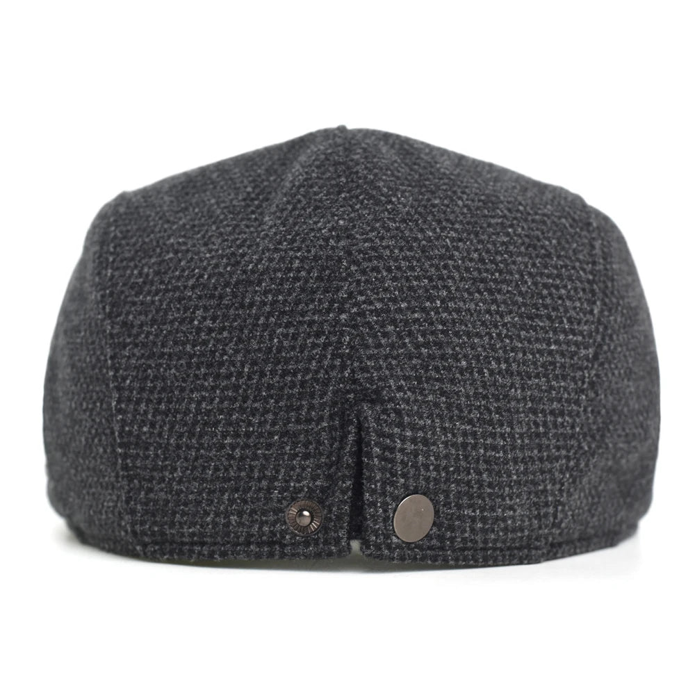 Winter Autumn Warm Newsboy Cap Men Women