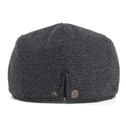 Winter Autumn Warm Newsboy Cap Men Women