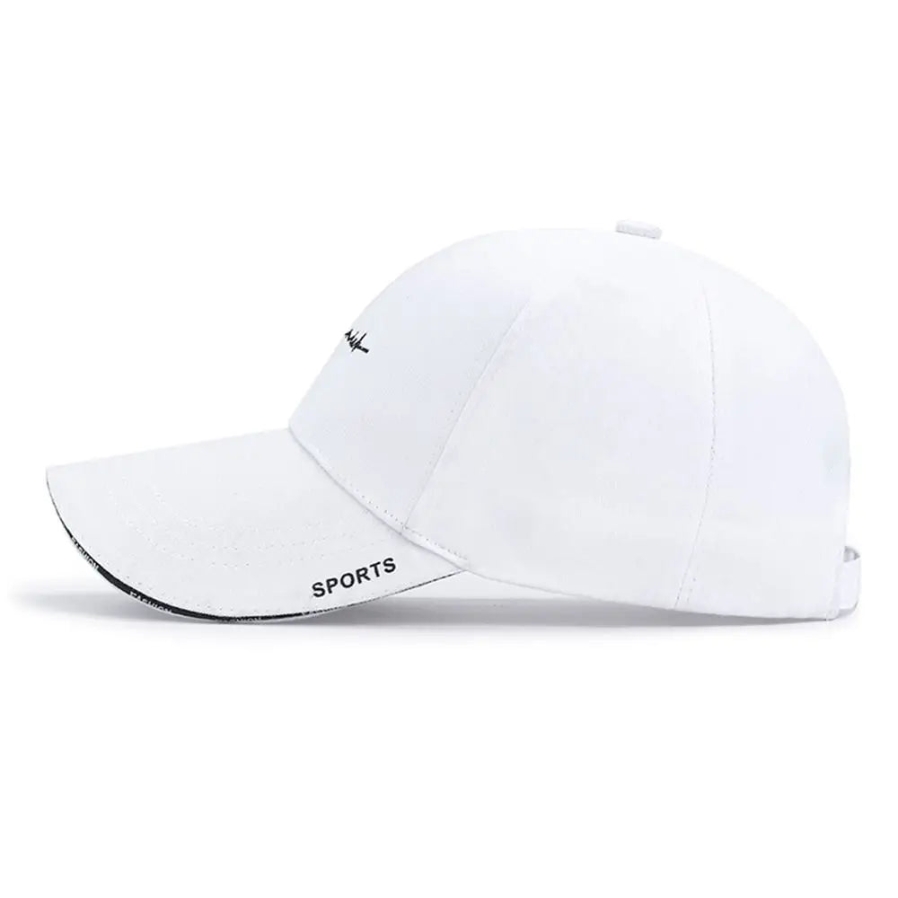 Breathable Sun Hats Cotton Solid Color Baseball Cap