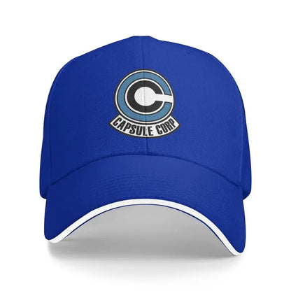Capsule Corp Print Baseball Cap Daily Casual Sandwich Cap