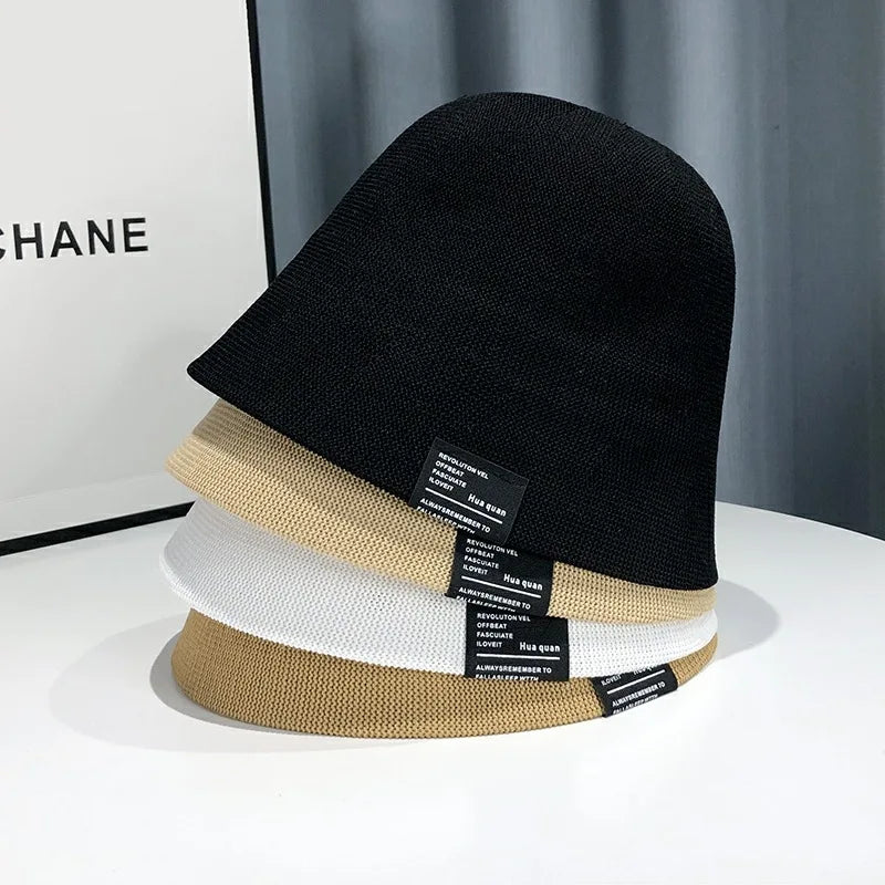 Women's Summer Panama Multicolor Bucket Hat
