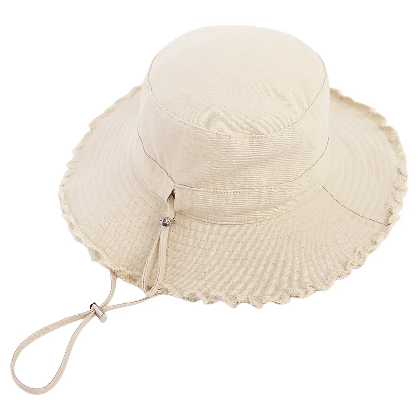 Big Head Leisure Protection Sun Protect Beach Cotton Bucket Hat