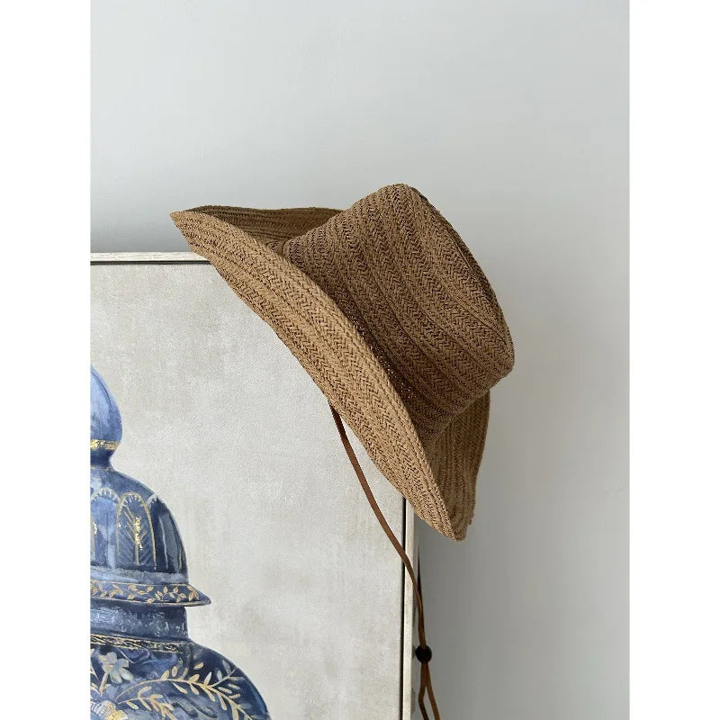 Summer Wide Brim Straw Hat