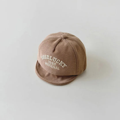 Spring Letter Embroidery Baby Sun Hat Soft Brim Baby Boys Girls Baseball Cap Adjustable Infant Casual Peaked Hat
