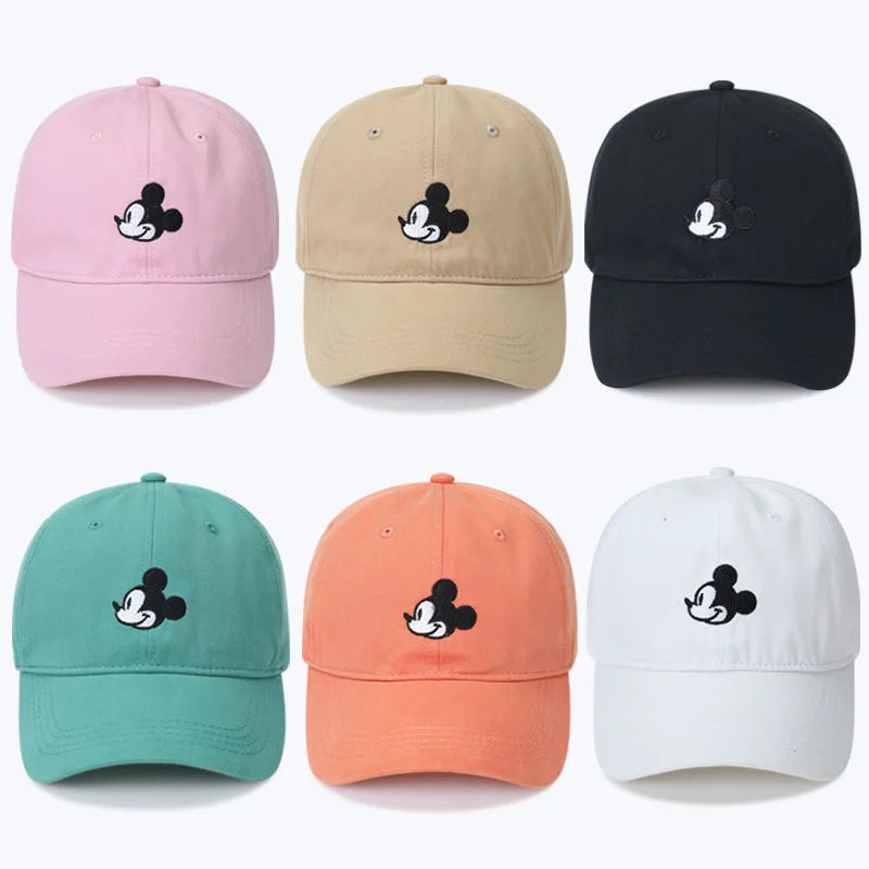 Unisex Cap Mickey Cartoon Cotton Baseball Cap For Men Women