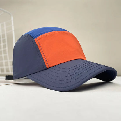1pc Unisex Contrast Color Baseball Cap Ssuitable for All Seasons Outdoor