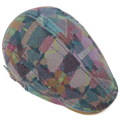 Vintage Artist Painter Beret Hat 100% Cotton Ivy Flat Cap