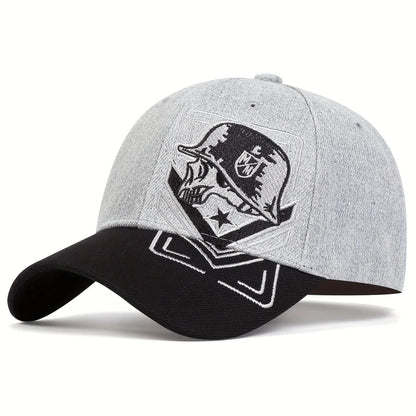 Samcro Baseball Cap SOA Sons of Anarchy Skull Embroidery