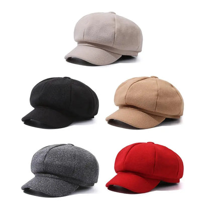 5 Colors Hats & Caps Solid Color Adjustable Baker Cap