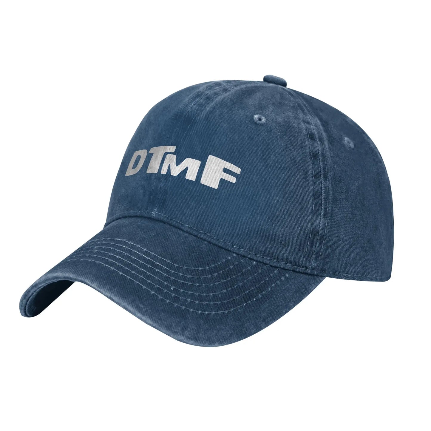 Casual Bad Bunny DTMF Baseball Cap Distressed Washed Headwear