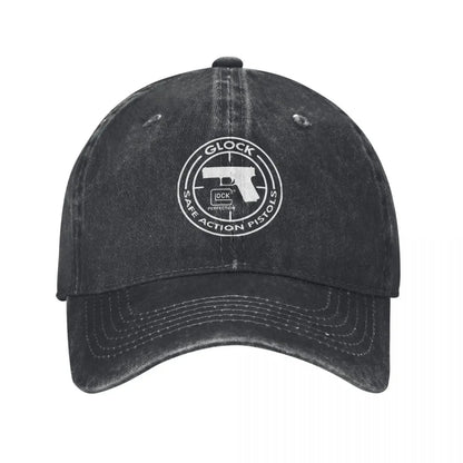 Vintage Tactical Shooting Gun Baseball Caps Men Women