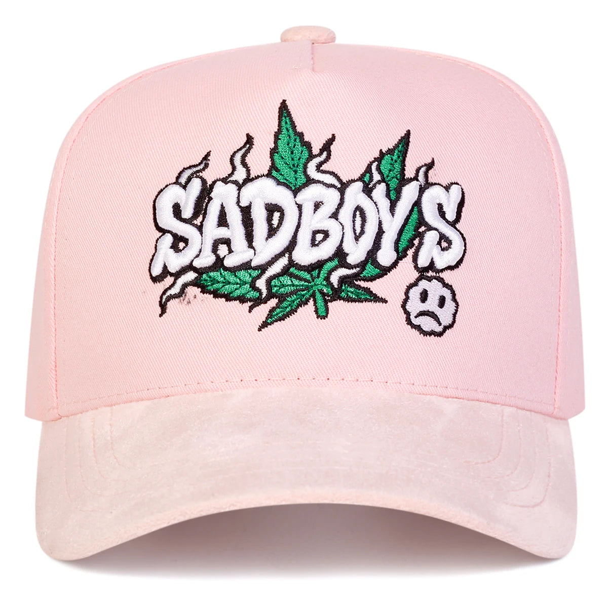 Unisex Sadboys Letter Embroidery Baseball Caps Spring Autumn