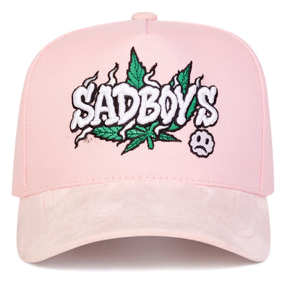 Unisex Sadboys Letter Embroidery Baseball Caps Spring Autumn