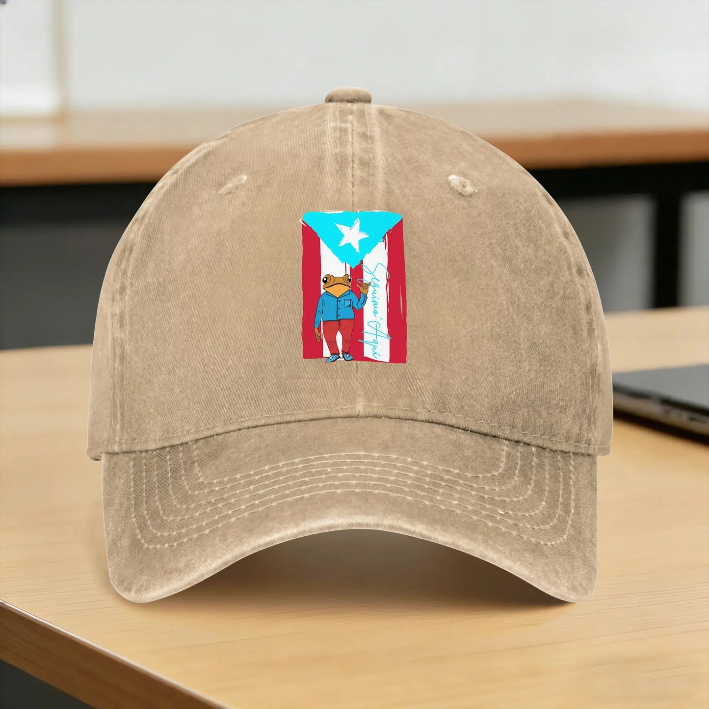World Tour Washed Baseball Cap
