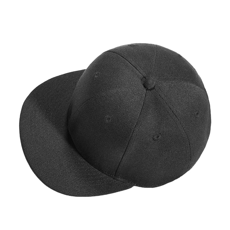Fashion Unisex Baseball Cap Men Women Hip-Hop Flat-Brimmed Cap