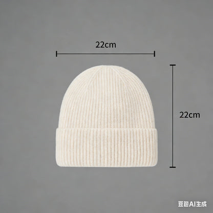 Autumn  Winter Short Warm Melon Hat Men