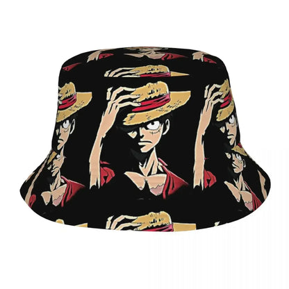 One Piece Bucket Hats Panama For Man Women