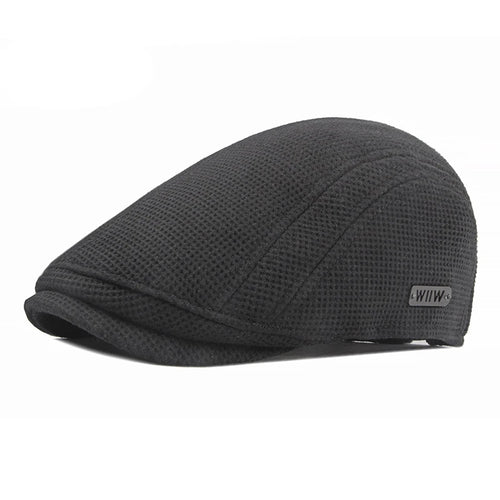 Autumn Winter Men's Berets Hat Warm Knitting Visors