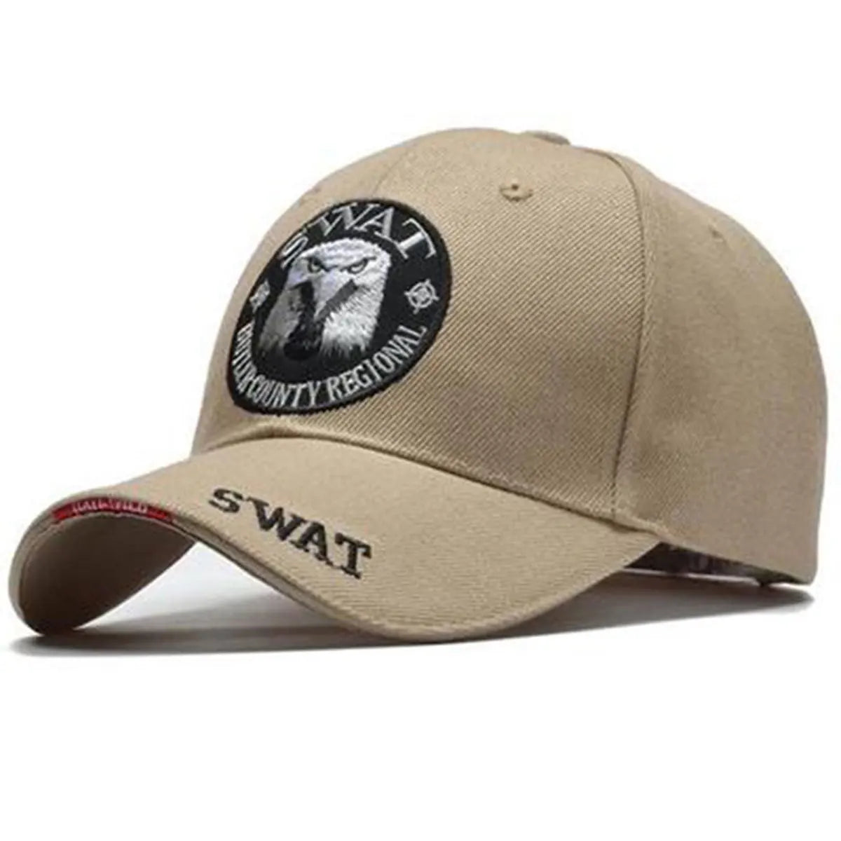 1piece Unisex SWAT Eagle Embroidered Baseball Cap