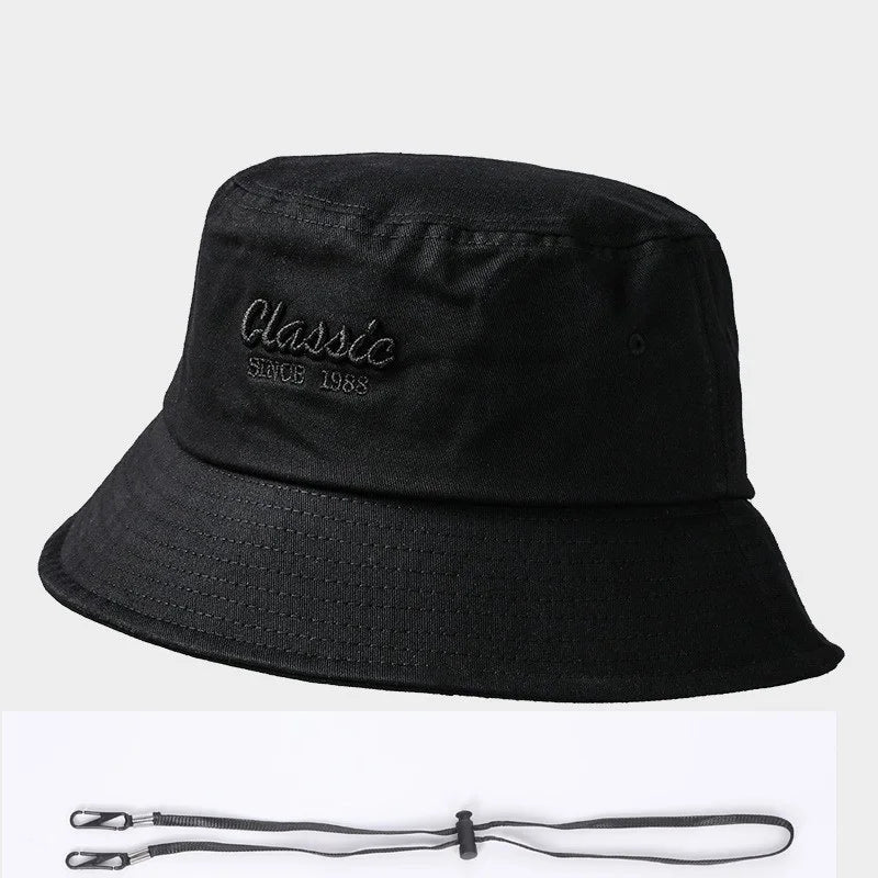 Big Head Bucket Hats Beach Oversize Sun Cap