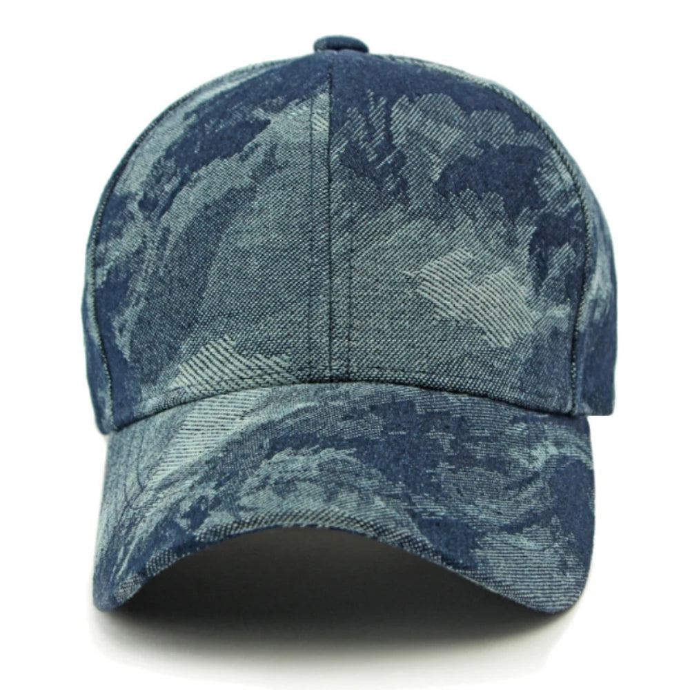 Baseball Cap New Spring Autumn Denim Caps For Men Women Outdoor