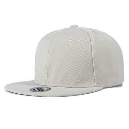 Cap Plain Snapback Hat Men Women