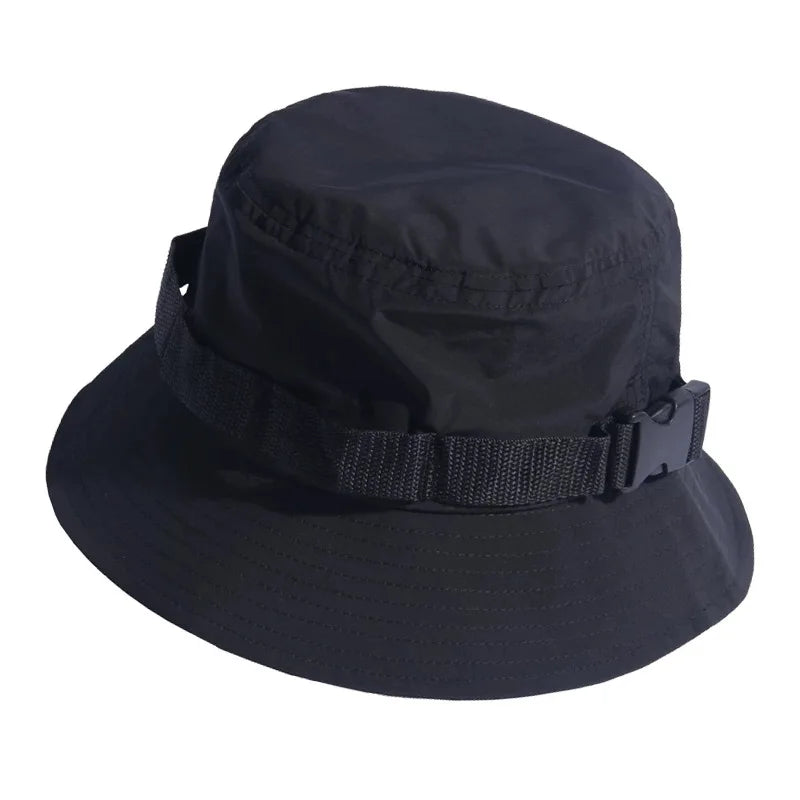 Multifunction Tactical Hip Hop Techwear Bucket Hat Men Women Outdoor