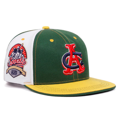 Creative Baseball Hat CA Embroidered Color Blocked Street