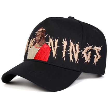 Unisex Personality Embroidery Baseball Caps