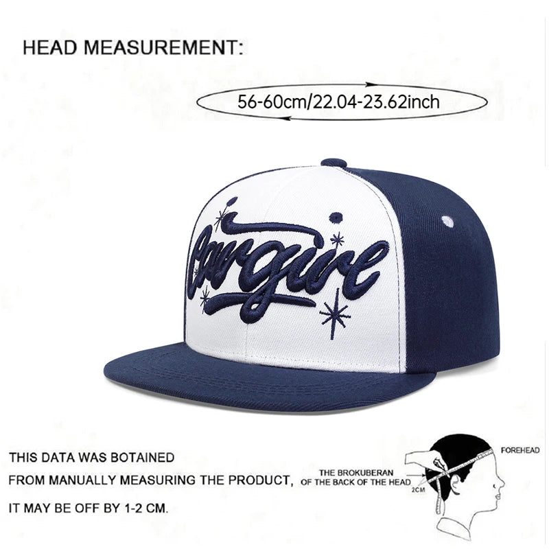 Graffiti Angel Embroidery Men's Street Hip Hop Hat Women's