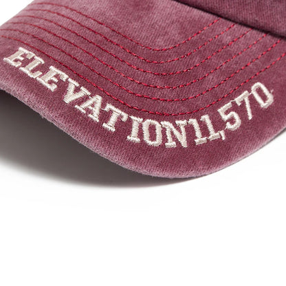 Men's Baseball Cap Fashion Vail Letter Embroidered Cotton Soft Top Women Hats