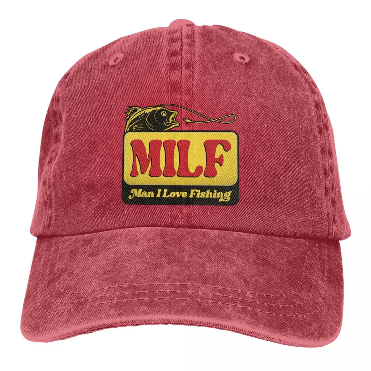 MILF Man I Love Fishing Baseball Cap Men Hats Women