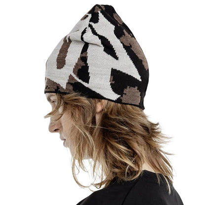 Women Beanies 404 Graphic Jacquard Knit Hats