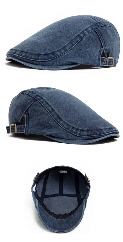 Hot Sale Vintage Painter Beret Unisex Fashion Flat Visor Cap Casual Autumn Retro