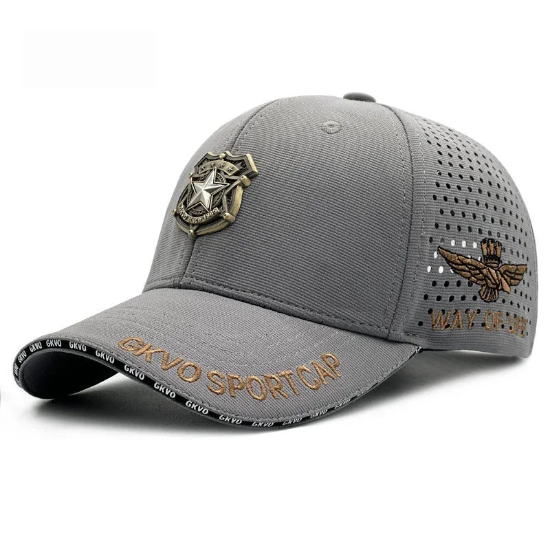 Extra Wide Fit Men's Baseball Cap Summer