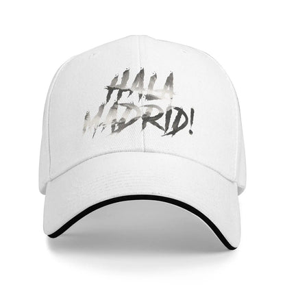 Hala Madrid Print Baseball Cap