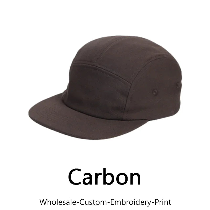 5-Panel Cotton Hat For Men And Women Baseball Hats