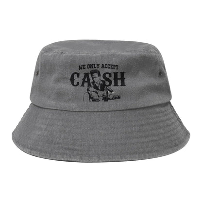 We Only Accept Cash Bucket Hat Women