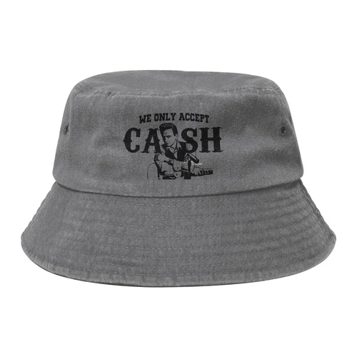 We Only Accept Cash Bucket Hat Women