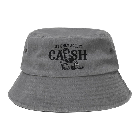 We Only Accept Cash Bucket Hat Women