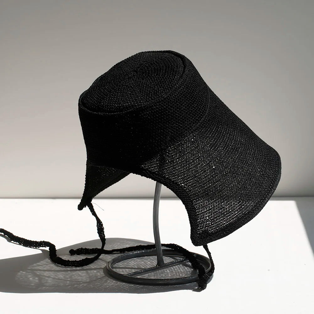 Women Summer Hat Weave Sun Hat Travel Cap