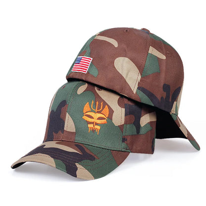 Fashion Personality Embroidery Men hip hop Hat Back Sealed Cotton Baseball Cap