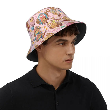 One Piece Tony Tony Chopper Bucket Hat Beach Hatwear Accessories Fishing Cap