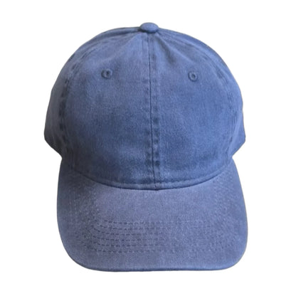 Washed Cotton Solid Dad Hat Unisex Baseball Cap