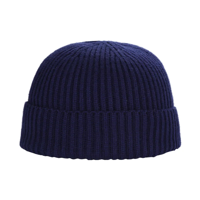 Autumn  Winter Short Warm Melon Hat Men
