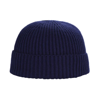 Autumn  Winter Short Warm Melon Hat Men