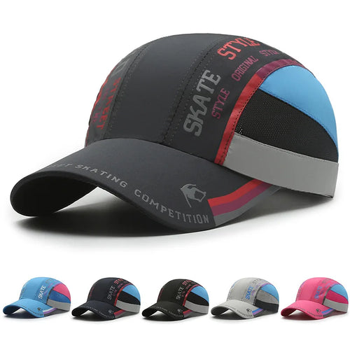 Summer Brand Men Sport Running Mountain Sweat Baseball Cap