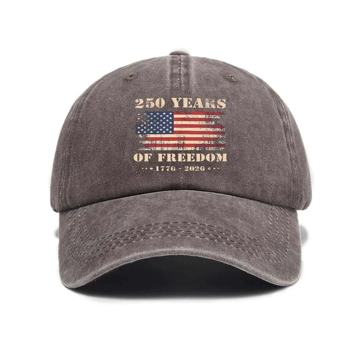 US 250th Anniversary Cap Washed Print Cap