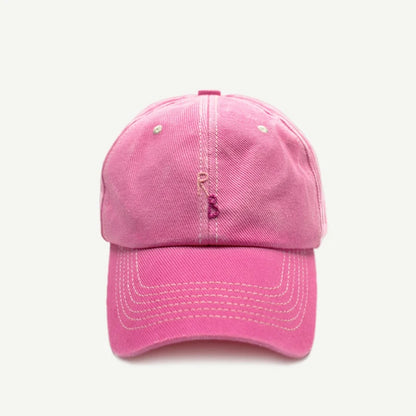 New Arrival Unisex Letter Embroidered Denim Baseball Cap